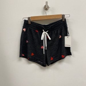 PJ Salvage heart print lounge shorts